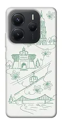 TPU чохол Demsky Heart of Kyiv для Xiaomi Redmi Note 14 5G