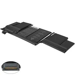Батарея для ноутбука Apple A1582 (A1502 MacBook Pro 13' Retina 2015 year) 11.42V 6559mAh 74.9Wh Чорний