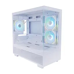 Корпус для ПК 1stPlayer Mi5-WH-2FC7R-W-1FC7-W