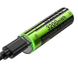 Батарейки Hoco JA3 AA rechargeable lithium battery(2PCS) - мініатюра 3