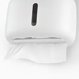 Тримач для туалетного паперу МВМ My Home 228x158x163 мм (BP-43 WHITE/GRAY) - мініатюра 4