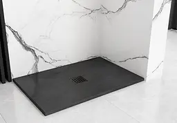 Душовий піддон Rea black Rock 80x120 REA-K4579, Чорний - мініатюра 3