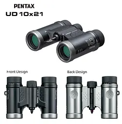 Бінокль Pentax UD 10x21 Black (61816) - мініатюра 2