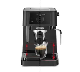 Рожковая кофеварка эспрессо Delonghi EC 230.BK - миниатюра 5