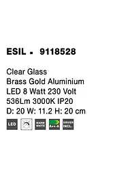 Світильник Nova Luce Esil 9118528 - мініатюра 5