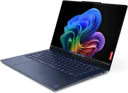 Ноутбук Lenovo Yoga Slim 7 14Q8X9 (14.5 2.9K OLED 90 Hz, Snapdragon X Elite X1E-78-100, 16 GB, 512 SSD, Qualcomm Adreno X1, W11H) Cosmic Blue (83ED0001US) - мініатюра 2