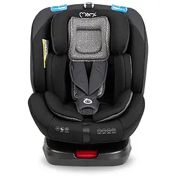 Автокрісло MoMi Tordi Isofix 0-36 кг Black - мініатюра 6