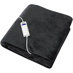 Електрична ковдра DMS EHD-180 з підігрівом дуже м'яка, 180х130 см, 160w, dark