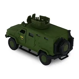Ігрова автомодель Козак 2М1 - Гур Мо KS450-1 серія Шеврони Героїв TechnoDrive - мініатюра 9
