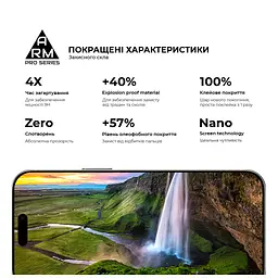 Скло захисне Armorstandart Pro Apple iPhone 17 Pro (ARM86412) - мініатюра 5
