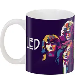 Кухоль GeekLand Led Zeppelin Лід Зеплін арт 2.11 330 мл білий - мініатюра 3