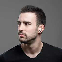 Навушники з шумопоглинанням Borofone BW59 Plus ANC noise reduction бездротові білі - мініатюра 5