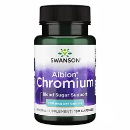 Хром Swanson 200мкг (Chelated Chromium) - 180caps