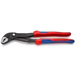 Кліщі сантехнічні переставні високотехнологічні Ø70мм Cobra KNIPEX 87 02 300, фосфатовані