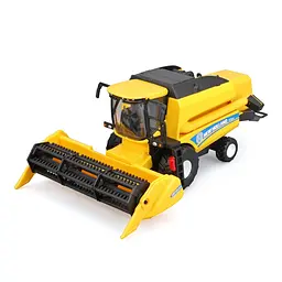 Автомодель Зернозбиральний комбайн "New Holland TC5,90" із зерновою жниваркою Bburago 15,8х21,3х15,6 см det0015059