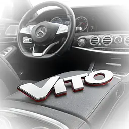 Емблема буквене позначення Vito скотч 150 x 38 мм