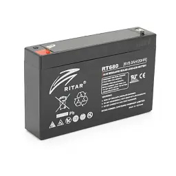 Батарея до ДБЖ Ritar AGM RT680G, 6V-8Ah (RT680G)