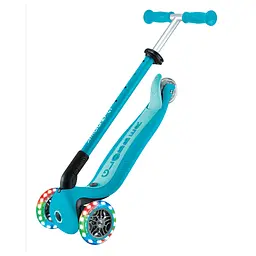 Самокат Globber Go Up Active Lights 360 колеса світяться до 20/50кг від 1 року блакитний (749-300) - мініатюра 13