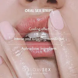 Смужки для мінету Bijoux Indiscrets Slow Sex Oral sex strips - мініатюра 3