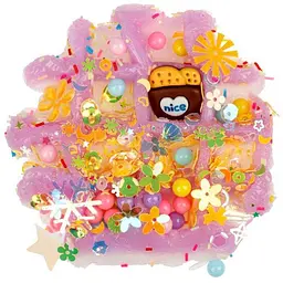 Вафлі MONSTERGUM Fun Cafe Taba фіолетовий