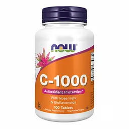 Вітамін C-1000 з шипшиною та біофлавоноїдами - 100 tabs