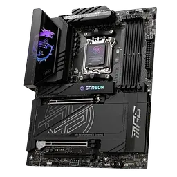 Материнська плата MSI MPG X870E Carbon WiFi Socket AM5 (MPG X870E CARBON WIFI) Б/В - мініатюра 2