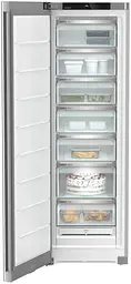 Liebherr Морозильна камера, 185.5x59.7х67.5, 271л, 1дв., D, NF, диспл внутр., сірий - мініатюра 3