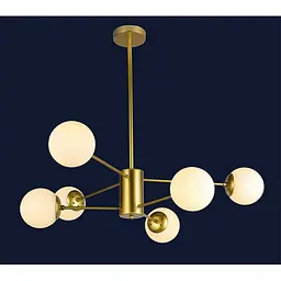 Люстра молекула Levistella 7526033-6 GD+WH - мініатюра 2