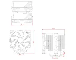 Кулер процесорний ID-Cooling Frozn A720 Black - мініатюра 6
