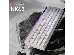 Клавіатура Ajazz NK68 Red White (NK68-R-W) - мініатюра 6