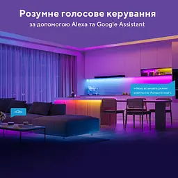 Уцінка. Стрічка світлодіодна розумна Govee H618С LED Strip Ligh 10 м RGBIC WI-FI/Bluetooth біла (H618C3D1)  - мініатюра 7