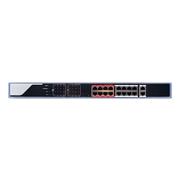 Комутатор мережевий POE GV-019-AI-16+2PG - мініатюра 2