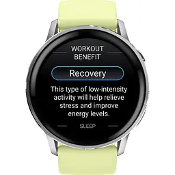 Смарт-годинник Garmin Venu 4 45mm Silver with Citron Silicone Band (010-03014-02) [146409] - мініатюра 4