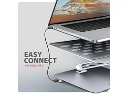 Підставка для ноутбука AXAGON Aluminum (HMC-STND) - мініатюра 4