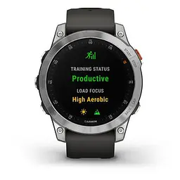 Смарт-годинник Garmin Epix Gen 2 Standard Edition 47 мм Slate Steel with Graphite Band 010-02582-00/01 [70947] - мініатюра 5