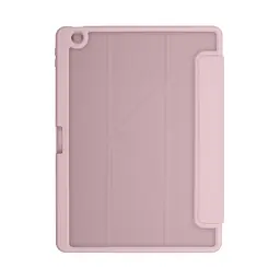 Чохол-книжка для планшета Apple iPad 10.2 (2019)/10.2 (2020)/10.2 (2021), Y-Type PEN, рожевий, магнітний, з тримачем для стилуса, протиударний, обкладинка з функцією підставки, екошкіра + ТПУ, функція автоматичного пробудження/сну - мініатюра 2