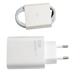 Адаптер зарядний Power adapter Suite USB, кабель Type-C, білий, 33W - мініатюра 5