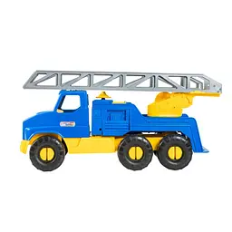 Машинка Tigres City Truck Пожежна синя з жовтим (39397) - мініатюра 3