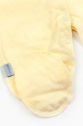 Натільний чоловічок для новонароджених на кнопках з тканини кулір трансферлі - мініатюра 4