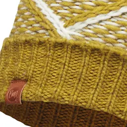 Шапка Buff Knitted Hat Plaid Tobacco Жовтий - мініатюра 2