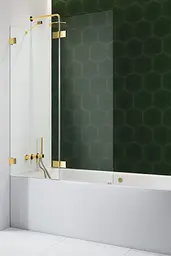 Шторка для ванни Radaway Essenza Pro Gold PND II 140 10102140-09-01L ліва