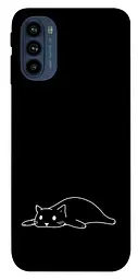 TPU чохол Demsky Lazy cat для Motorola Moto G41