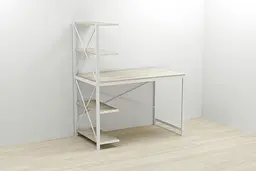 Комп'ютерний стіл Ferrum-decor Джек 75x140x60 Білий ДСП Сонома (FRD-104410)