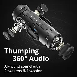 Портативна акустика Tronsmart T7 Turquoise - мініатюра 6