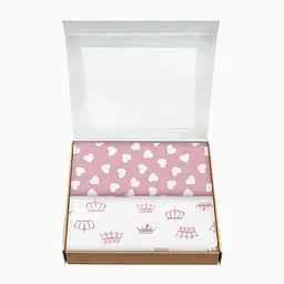 Багаторазові пелюшки дитячі ROSE CROWN 2шт COSAS (4822052021651) - мініатюра 2