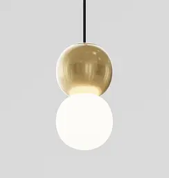 Світильник підвісний KLOODI DECO PE-SONYA80 3W 3K GD - мініатюра 3