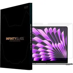 Захисне скло iLera Frosted Glass Screen Protector для Macbook Air 15 2023-2025 (iLFrGLMC2) [139723]