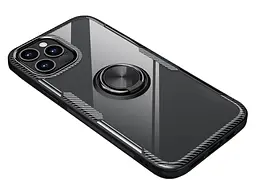 Чохол Primolux Ring Magnetic Stand для Apple iPhone 15 Pro Black - мініатюра 3