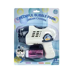 Мильні бульки Бластер Bambi 10163M(Blue) 17 см, запаска 7,5 см