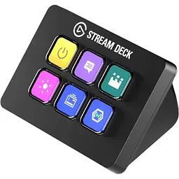Контролер для стримінгу Elgato Stream Deck Mini Black (10GAI9901) [94534] - мініатюра 1